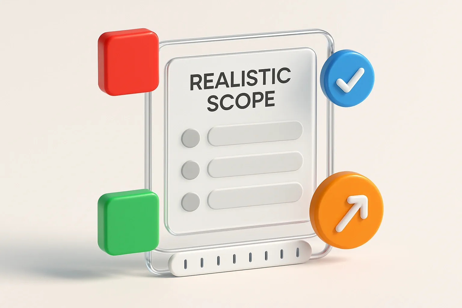 Start with a Realistic Scope