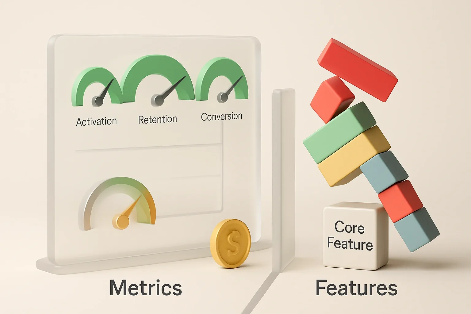 Focus on Revenue and Engagement Metrics, Not Feature Stacking