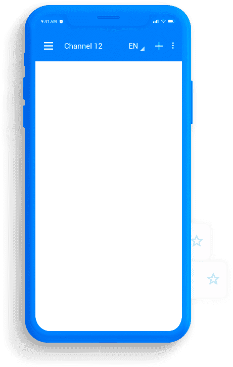 CB Line app channels feature