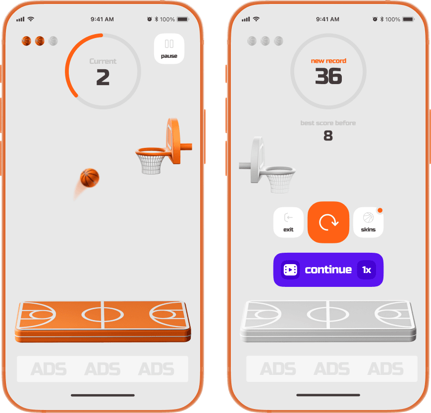 Dunk Tapper gameplay screenshot