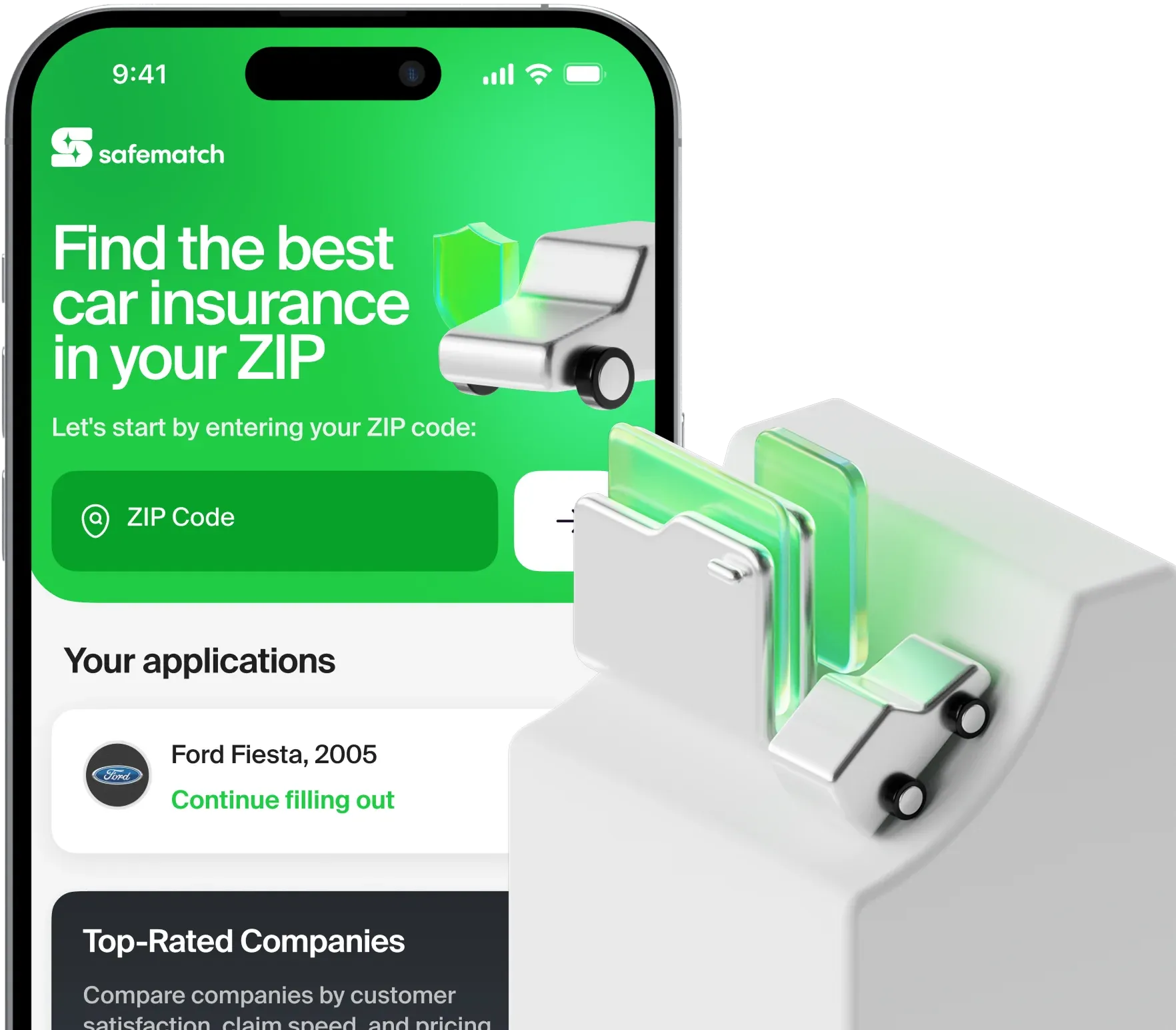 Safe Match dating app interface