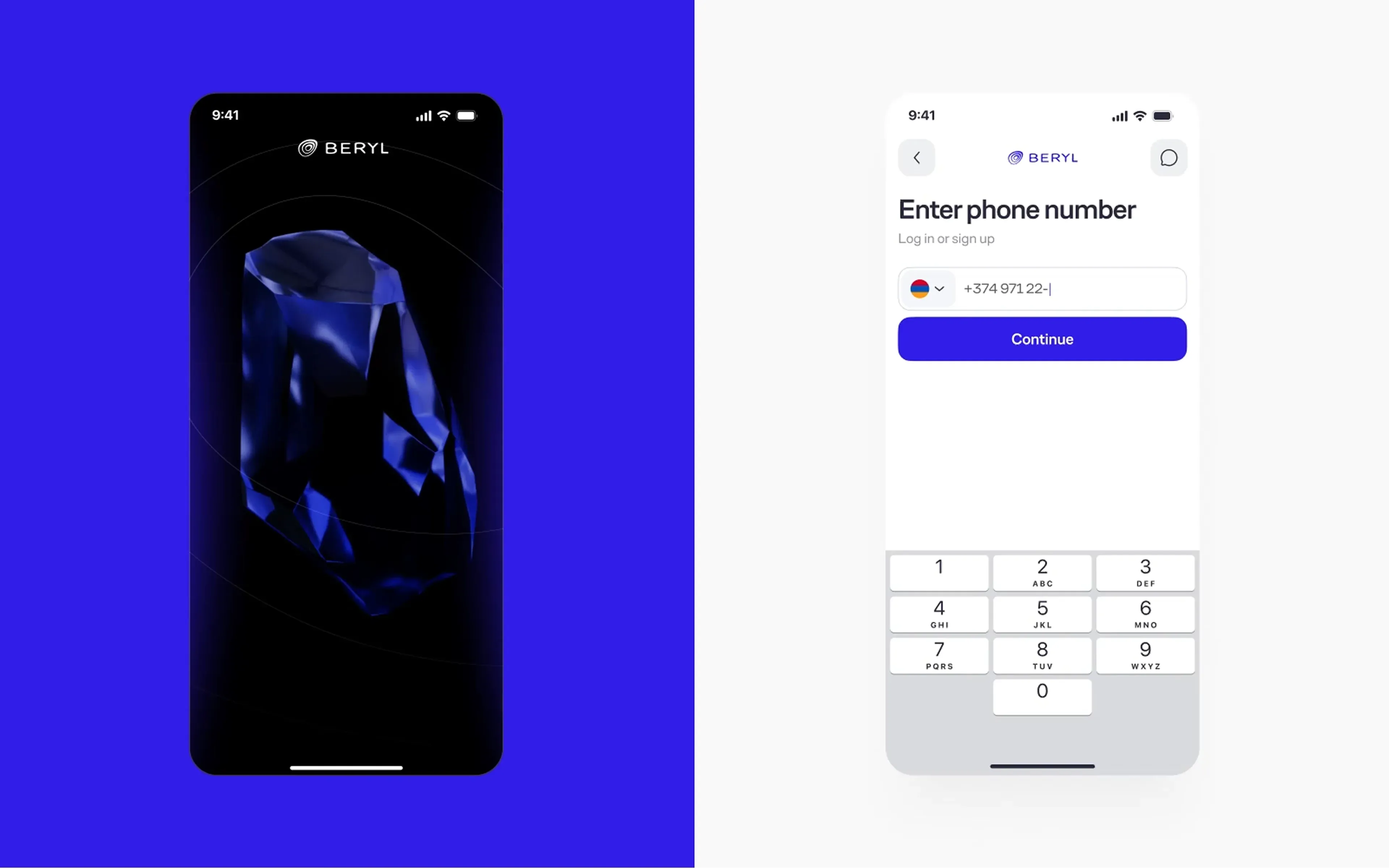 Beryl app screenshot