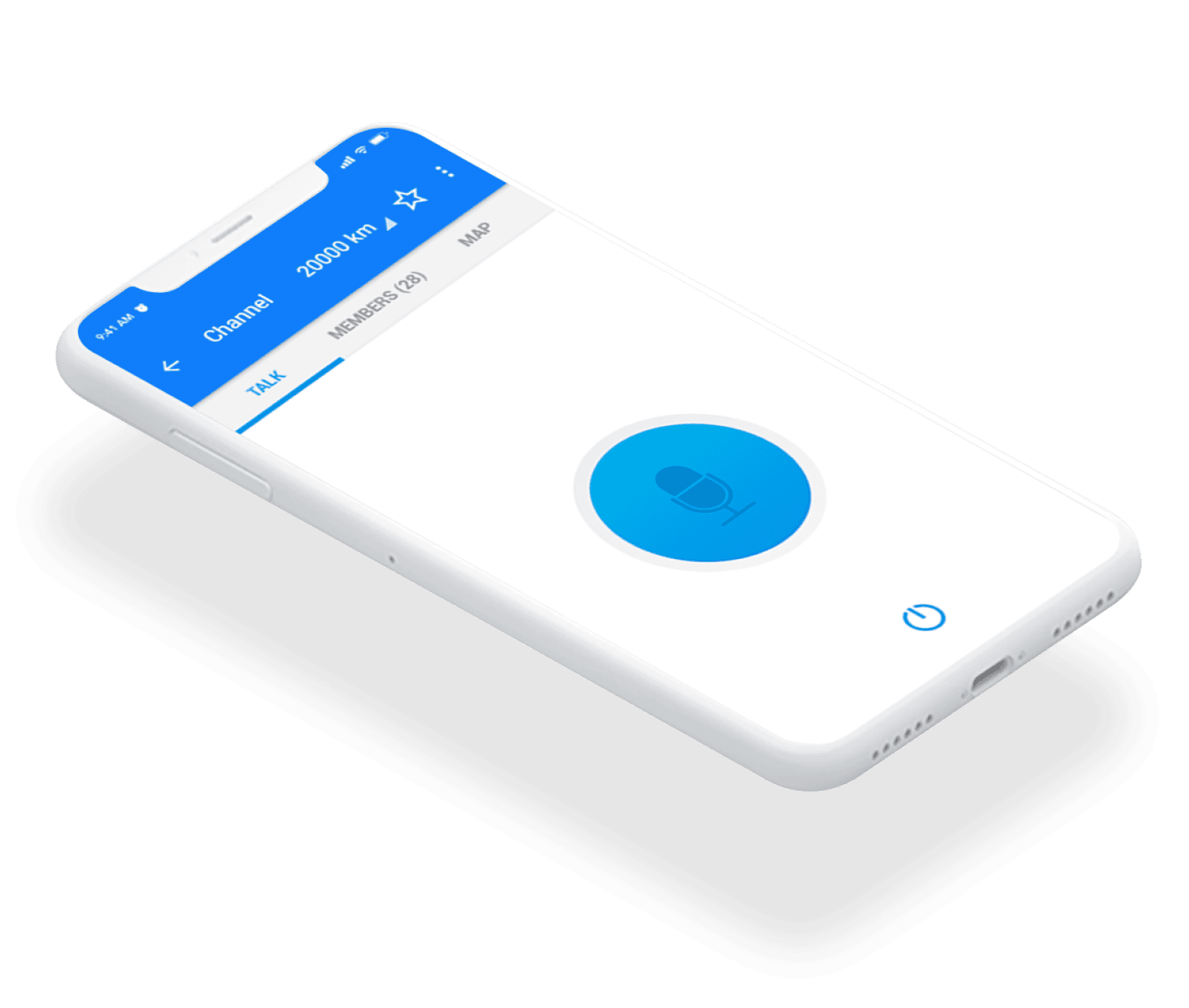 CB Line app interface screenshot