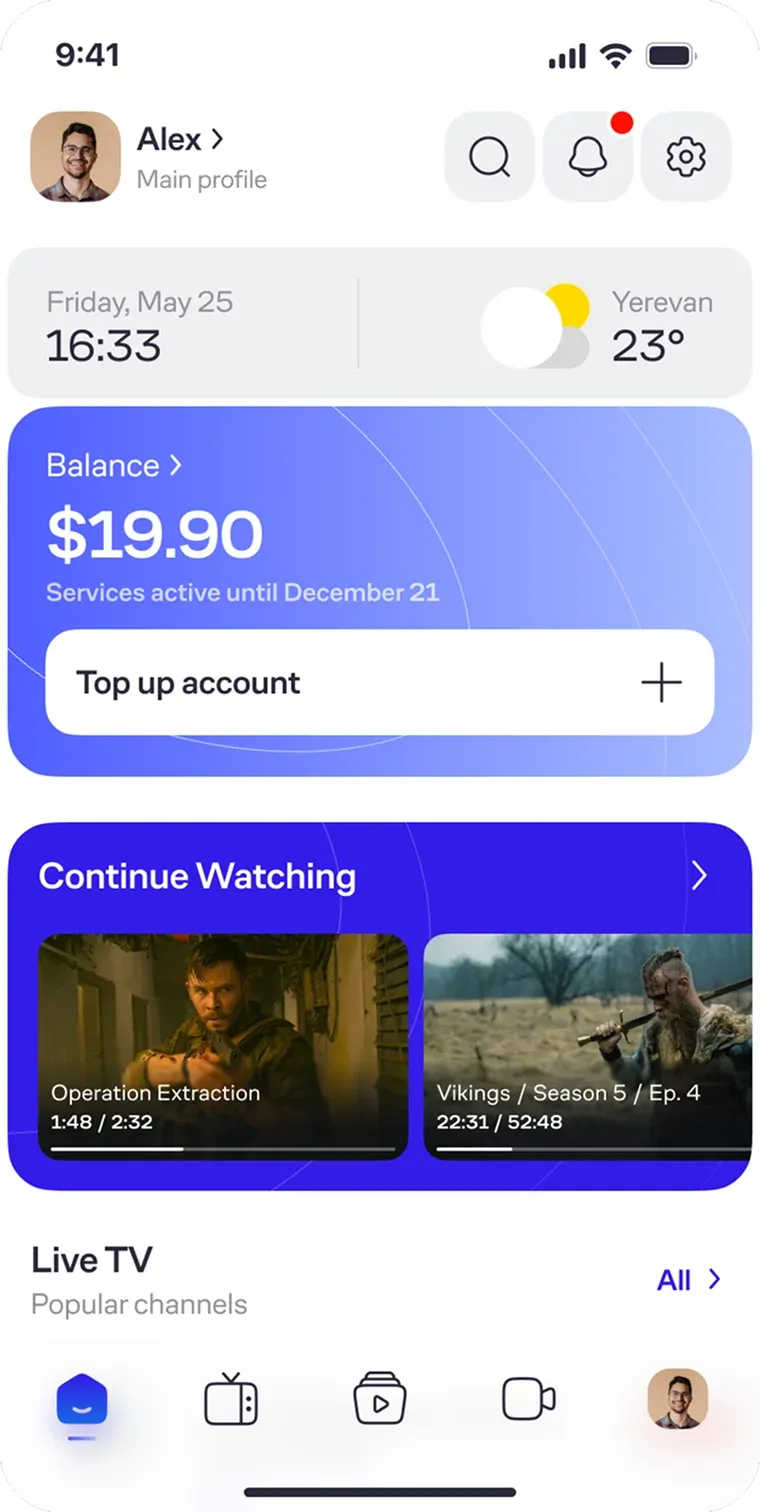 Beryl app screenshot