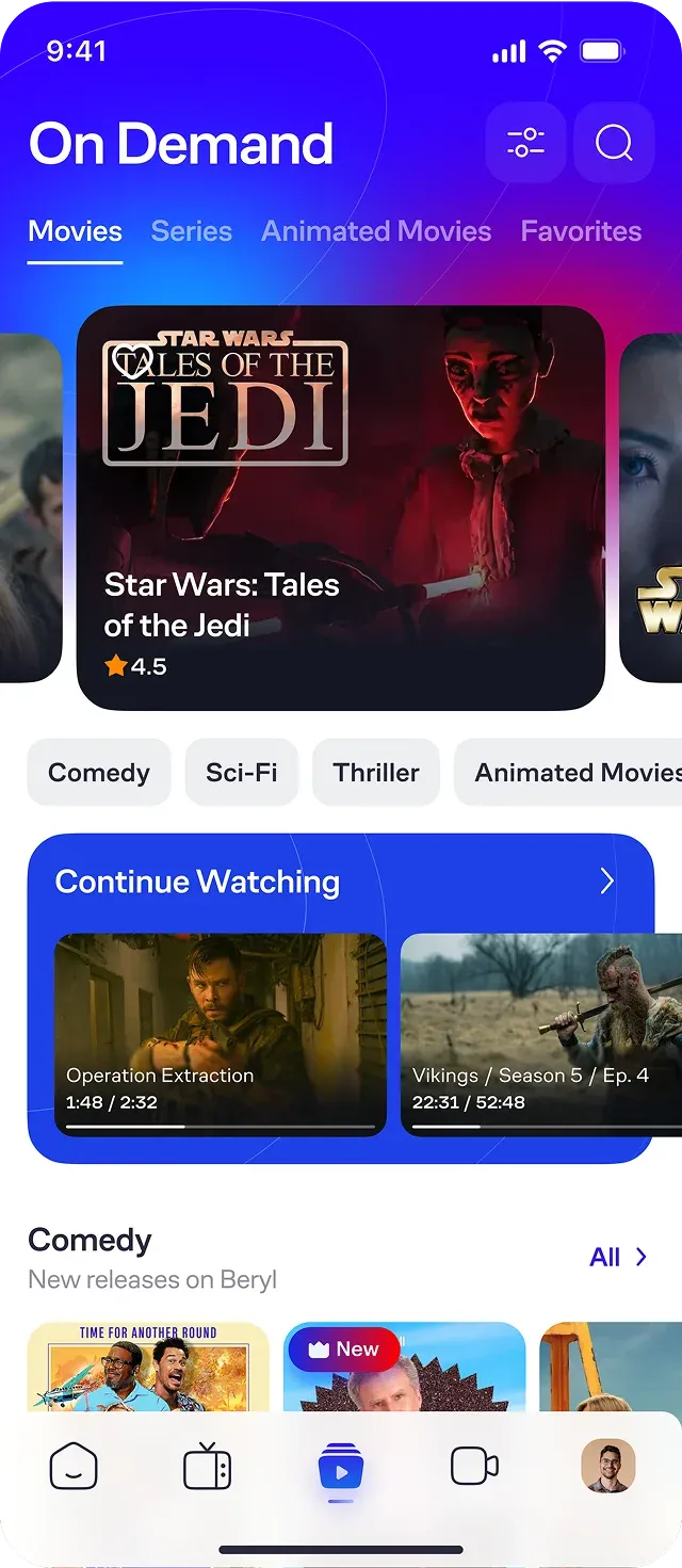 Beryl app screenshot