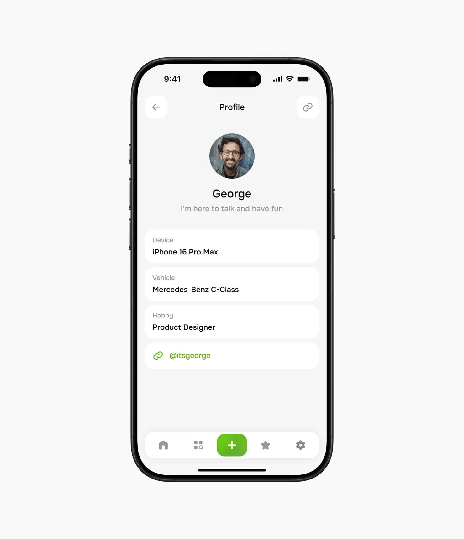 MDI app screenshot