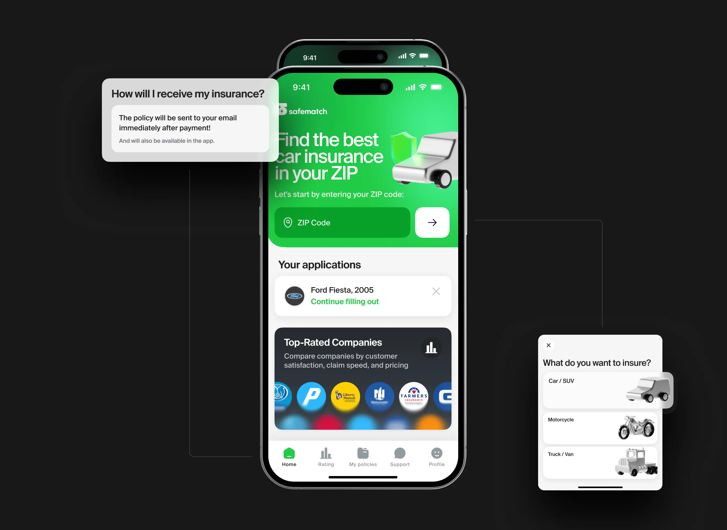 Safe Match app screenshot