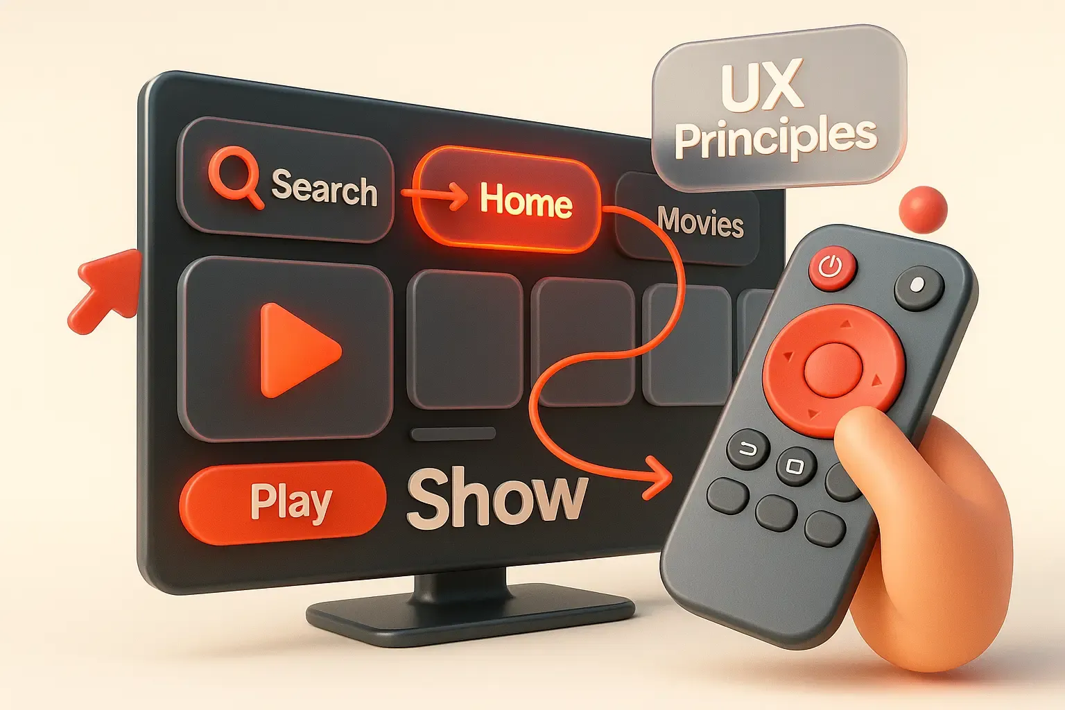 UX Design for Smart TV: 5 Principles That Increase Engagement